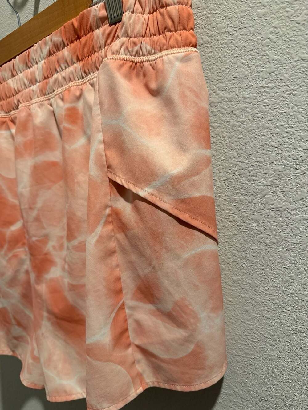CALIA Women's Step Up Shorts 3" Inseam Aquatic Coral Peach Running Shorts Size X - Picture 3 of 6